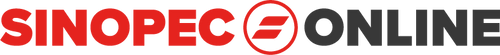 Sinopec Online logo with red and black text on a white background